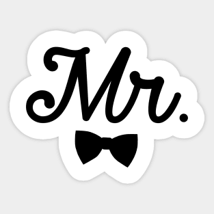 Mr. Valentines Matching T-shirts Sticker